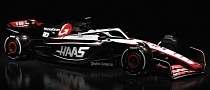 Haas Unveils All-New Black, White and Red Formula 1 Livery and Audi Must Be Fuming