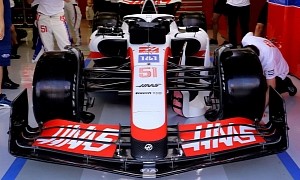 Haas Unveils New White, Red and Black Livery, Free of Any Russian Ties