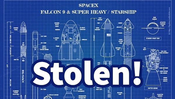 Hackers stole SpaceX blueprints