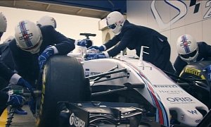 Hackett London's New Williams F1 Ad Turns Mechanics into Real Gentlemen