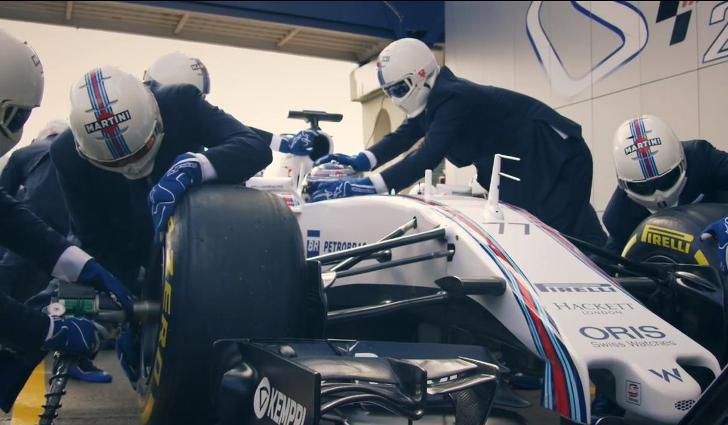 Williams F1 New Hackett London Ad Turns Mechanics into Real Gentlemen