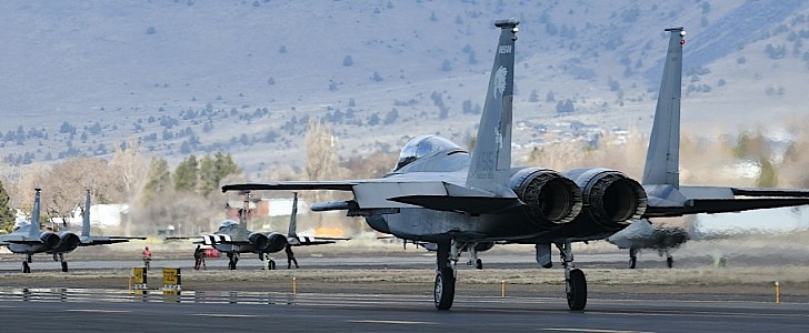 F-15C Eagle at Kingsley Field Air National Guard Base