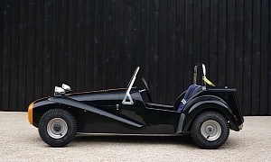 Half-Scale Lotus Seven Was Built for Half-Scale People, Comes With Honda Engine