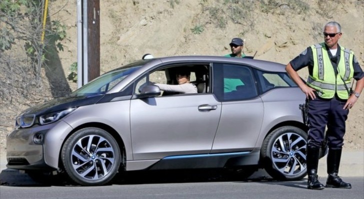 Halle Berry Drives a BMW i3