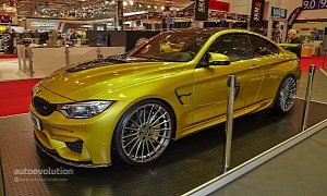 Hamann Brought Its Winged 517 M4 to the Essen Motor Show 2014 <span>· Live Photos</span>