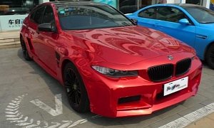 Hamann Mission BMW M5 Spotted on Beijing’s Tuning Street