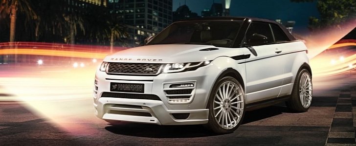 Hamann Range Rover Evoque Cabrio Makes Video Debut