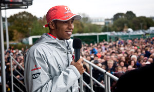 Hamilton Welcomes Button at McLaren