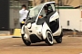 Ha:mo Toyota i-Road EV Tests Undergoing in Toyota City