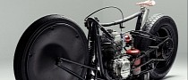 Handcrafted Kawasaki-Powered Sprint Motorcycle Is a Totally Bonkers Contraption