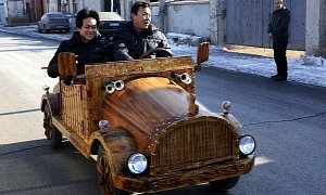 Handmade Wooden EV Costs $1,608 and Comes with a 12 Mile Range