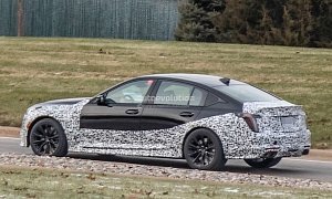 Hardcore 2021 Cadillac CT4-V and CT5-V Plus Have AMG-Like Exhausts, V8 Power