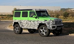 Hardcore 4x4 Version of Mercedes G63 AMG 6x6 Is Now Official