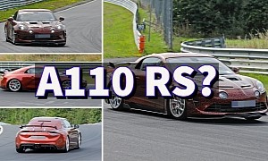 Hardcore Alpine A110 Hits the Nurburgring, Should the Porsche 718 Cayman GT4 RS Worry?