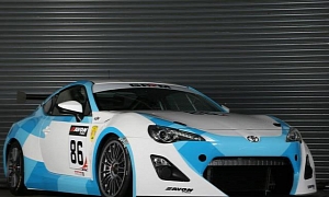Hardcore Toyota GT 86 Is Ready to Hit the Track