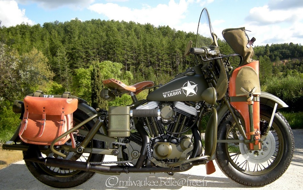 Harley-Davidson 883 XWL Warboy US Army Replica - autoevolution