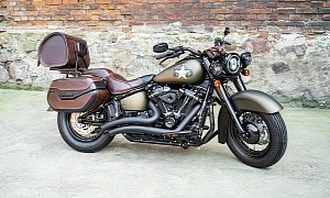 Harley-Davidson Admiral Is Navy in Name, Army in Appearance