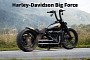 Harley-Davidson Big Force Is a Slim and Fit Fat Boy, Begs to Be Ridden in the Wild