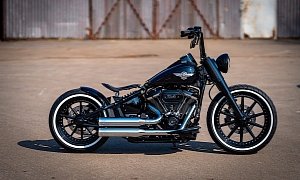 Harley-Davidson Black Baron Is Heritage with a Naked Bottom