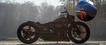 Harley-Davidson Black Dog Is a Bad Omen on Wheels, Someone Is Not Afraid to Ride It