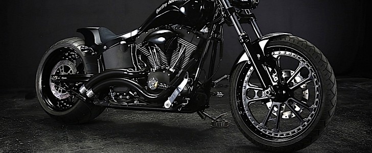 Harley-Davidson Black Joe Looks Invisible in the Dark, Growl Should ...