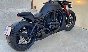 Harley-Davidson Black Lion Red Line Is Street Rod With a Bad Attitude
