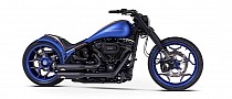 Harley-Davidson Blue Breakout Wonder. And Nothing Else Matters