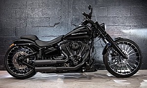 Harley-Davidson Breakout Shines Pure in All the Right Shades of Black