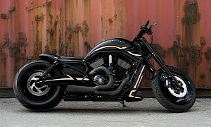 Harley-Davidson Copper Is Night Rod on Photon and Bronze Diet