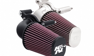 Harley-Davidson Cruisers Receive K&N Aircharger High-Flow Intakes