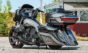 Harley-Davidson Deltoid Is Muscle-Packed Ultra Limited, Could Snap Some Necks