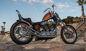 Harley-Davidson Emperor Hits the Beach in Saint Tropez, Custom Bike Shows Its Fun Side