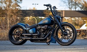 Harley-Davidson Fat Back Is an Expensive Horned Beast, Based on a Very Rare Breed