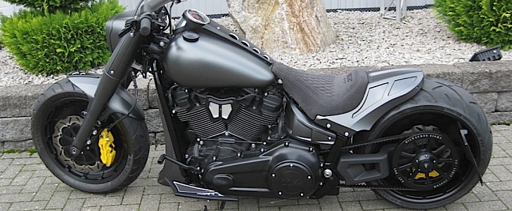 botsen Boost Meestal Harley-Davidson Fat Boy Ditches Chrome Finishes, Goes for Matte Gray and  Black - autoevolution