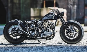 Harley-Davidson Flying Shovel Is a Custom 1957 FL With an S&S Heart