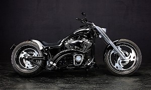 Harley-Davidson G-Force Uses Ninja Star-Like Wheels, Just as Sharp
