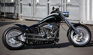 Harley-Davidson Ginah Is a Sight to Remember With All Those Fine, Green Touches