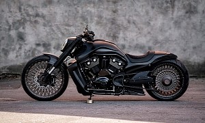 Harley-Davidson Giotto 6 V-Rod Is Russian Wheel Madness
