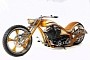 Harley-Davidson Golden Lowrider Is Why Gold Is Not Cool on Custom Bikes