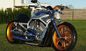 Harley-Davidson “Goldeneye” Bets on Golden Wheels, Not Sure It Loses