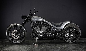 Harley-Davidson Graphite Gives the Night Train a New Shade of Darkness