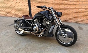 Harley-Davidson Gray 1-of-1 Looks Electric Despite Obvious Fuel Tank and ICE Engine