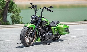 Harley-Davidson Green Disease Rode for 1,500 Miles Infecting Everyone With Coolness