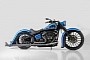 Harley-Davidson Heritage Is Now the Unusually Blue El Jefe