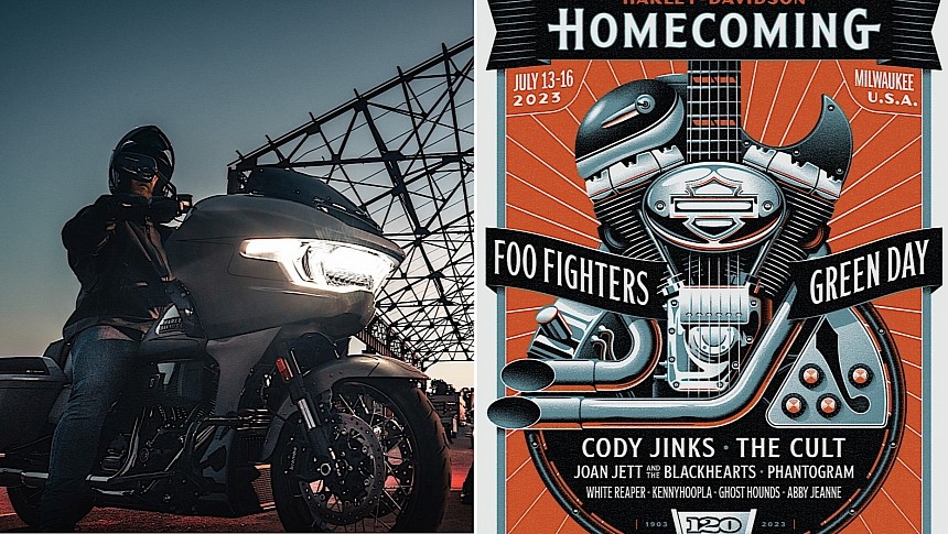 Harley-Davidson Homecoming full schedule released