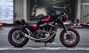 Harley-Davidson Iron RR Is How an 883 Looks Like With Stage IV Tuning