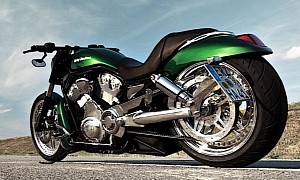 Harley-Davidson Jaguar Rod Is an American-Born Metal Feline, Remade in Germany