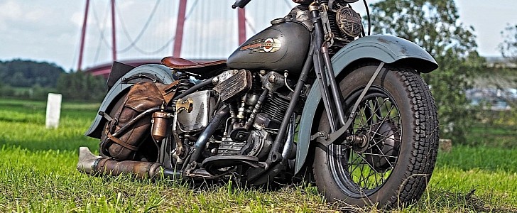 Harley Davidson Knucklehead Project Brings Back The Cool Of Pre 1950s Bikes Autoevolution