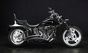 Harley-Davidson Lector Wolf Is Softail Gone Wild, Seems to Have Saw Blades for Wheels
