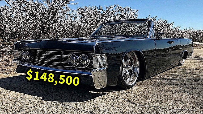 1965 Lincoln Continental sold for $148,500